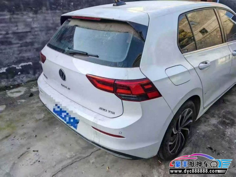 24年大众高尔夫轿车抵押车出售