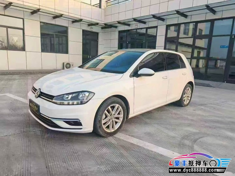 19年大众高尔夫轿车抵押车出售