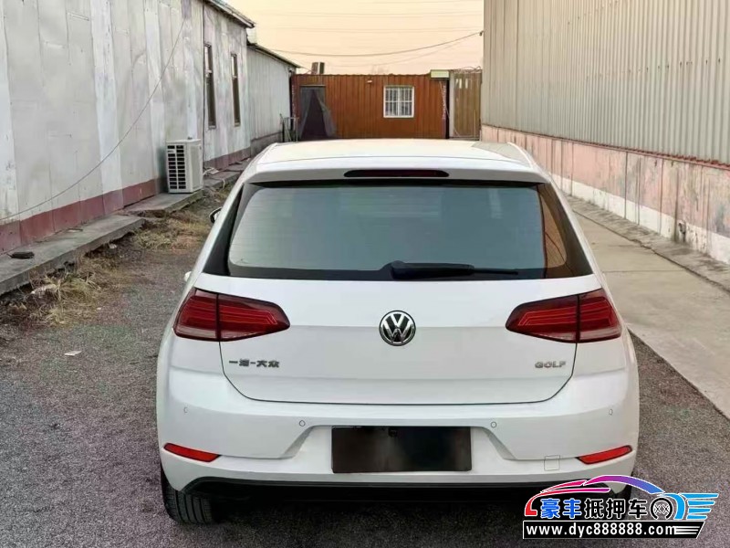 19年大众高尔夫轿车抵押车出售