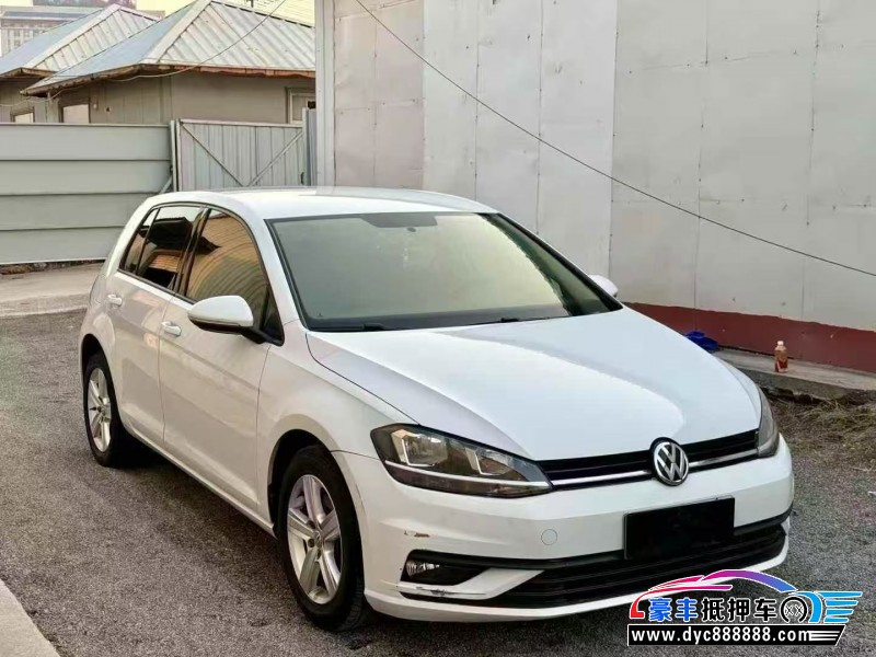 19年大众高尔夫轿车抵押车出售