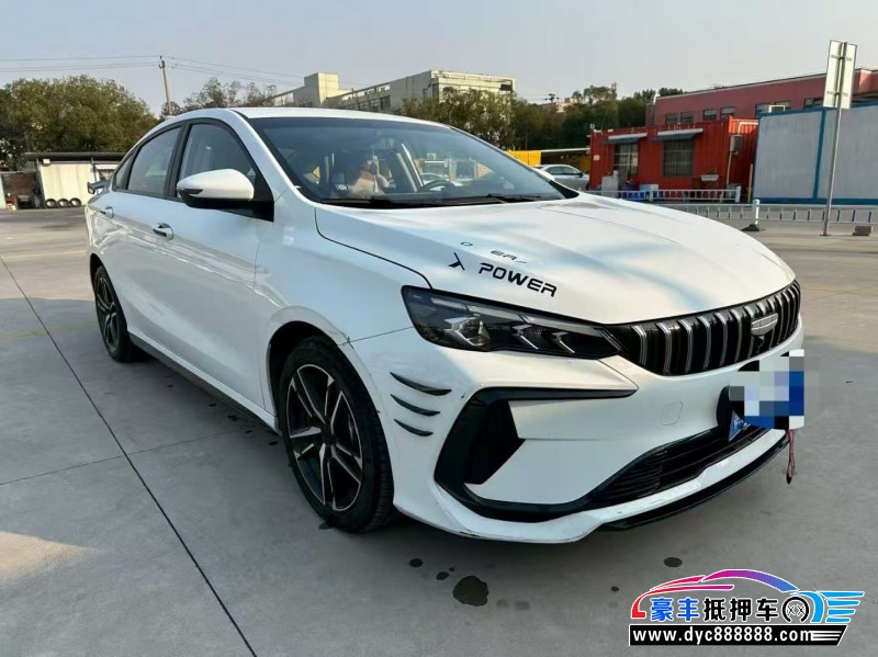 24年吉利缤瑞轿车抵押车出售