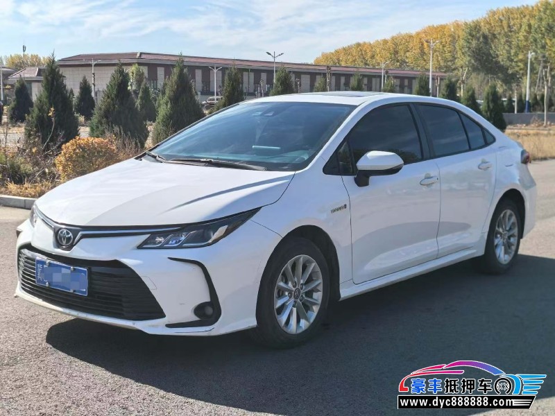 22年丰田卡罗拉轿车抵押车出售