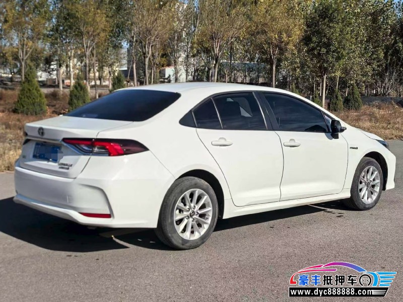 22年丰田卡罗拉轿车抵押车出售