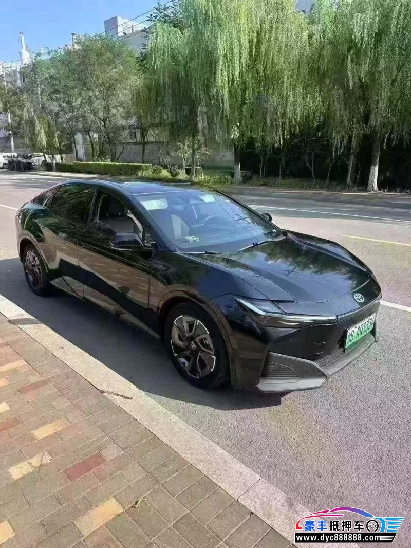 25年丰田BZ3轿车抵押车出售