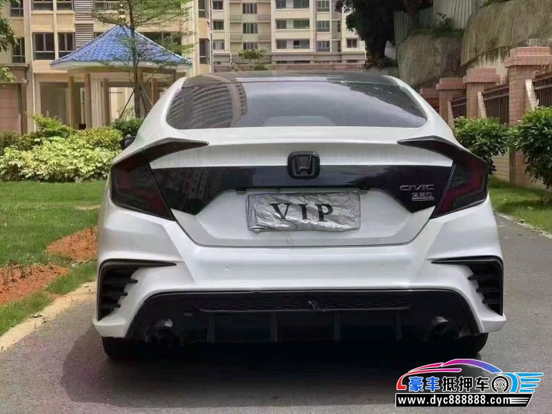 19年本田思域轿车抵押车出售