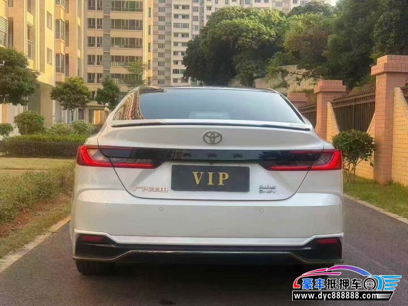 25年丰田凯美瑞轿车抵押车出售