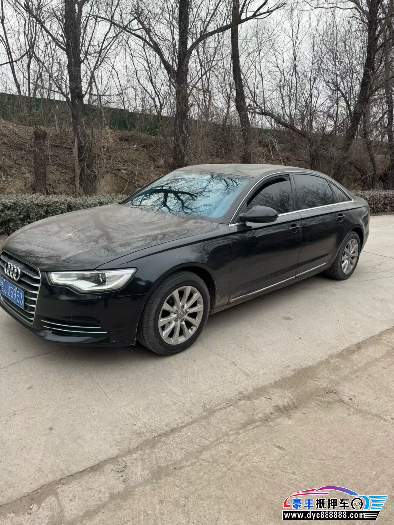 13年奥迪A6L轿车抵押车出售