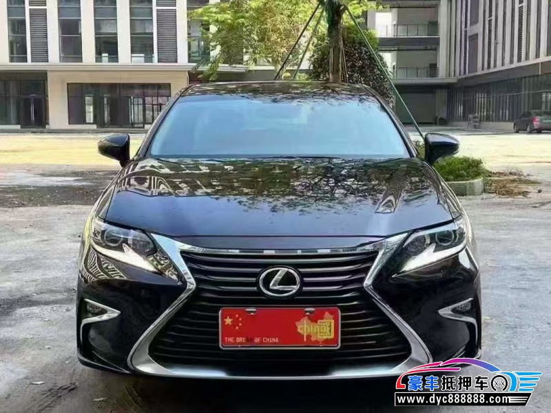 16年雷克萨斯ES轿车抵押车出售