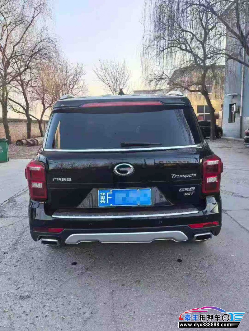 18年传祺GS8轿车抵押车出售