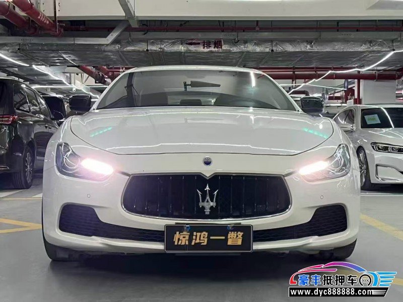 15年玛莎拉蒂Ghibli轿车抵押车出售