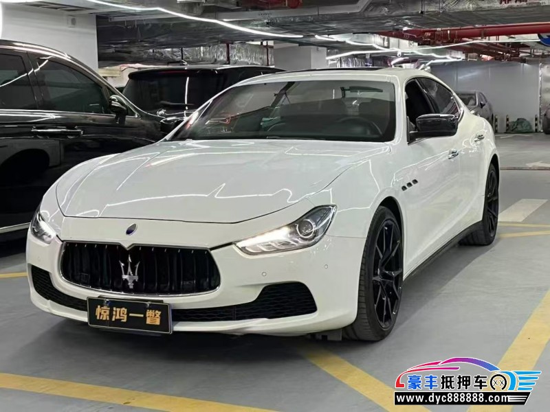 15年玛莎拉蒂Ghibli轿车抵押车出售
