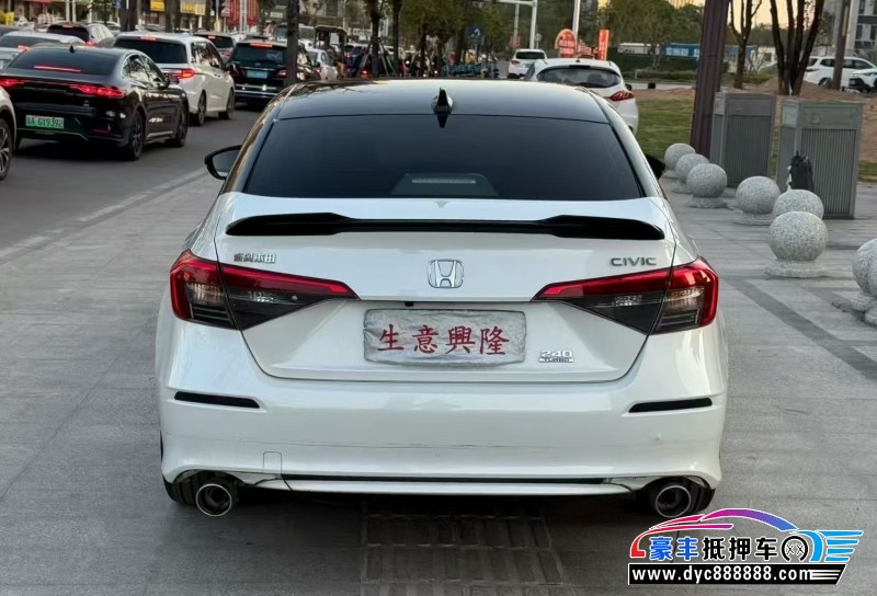 22年本田思域轿车抵押车出售