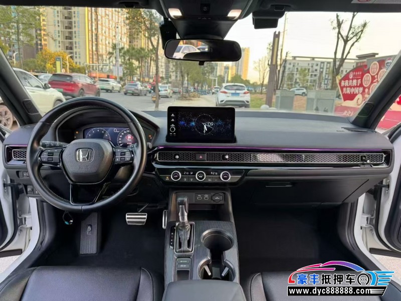 22年本田思域轿车抵押车出售