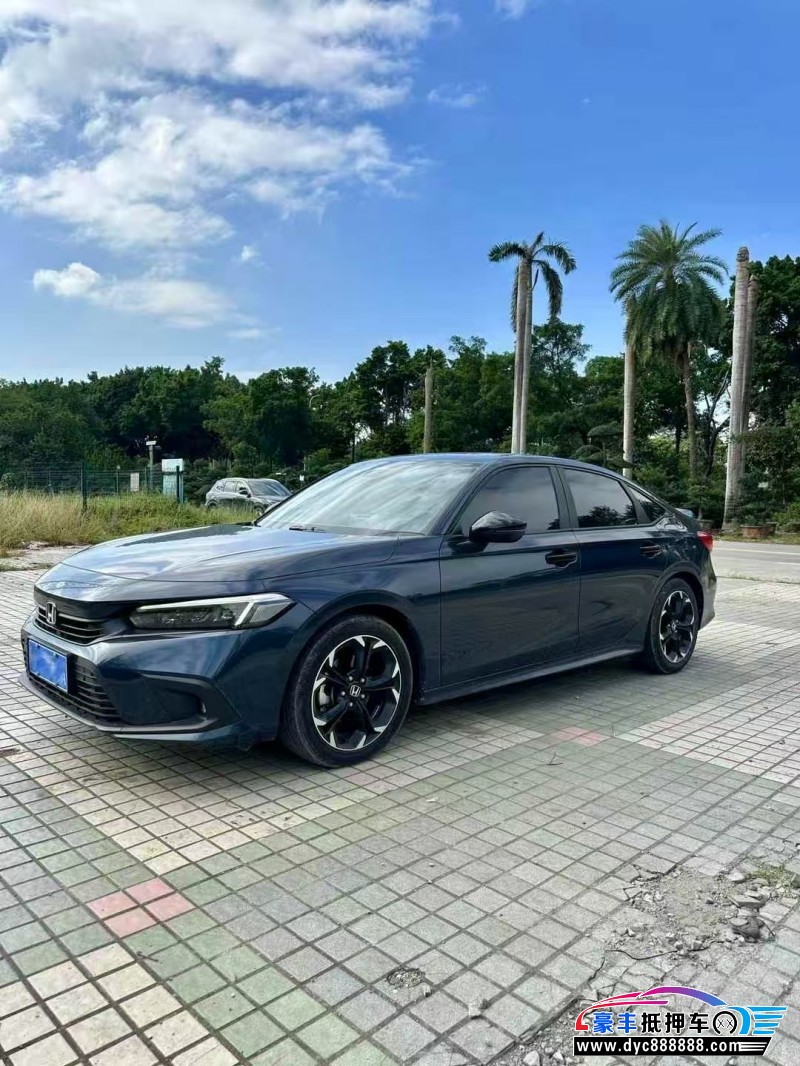 22年本田思域轿车抵押车出售