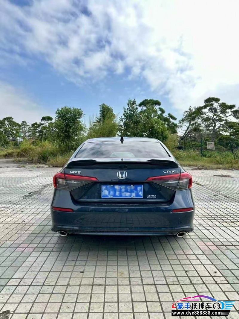 22年本田思域轿车抵押车出售