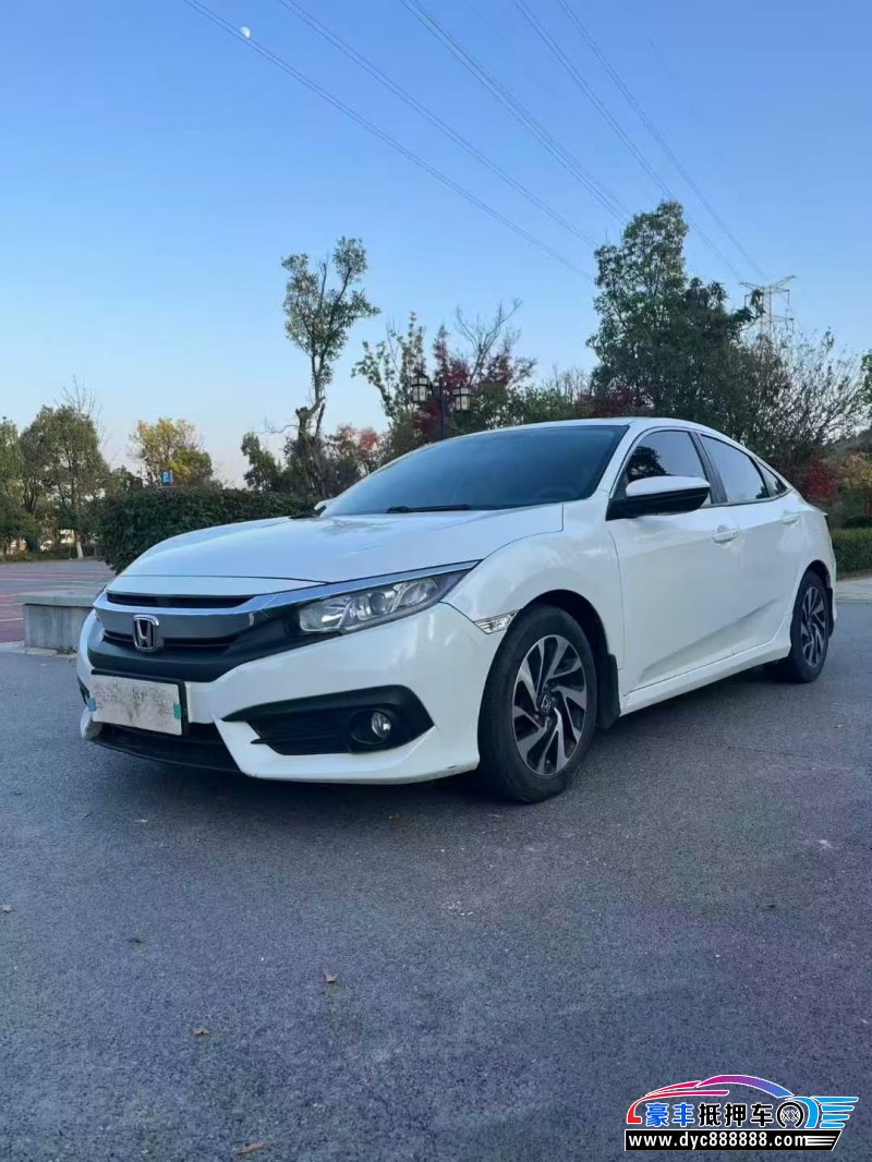 19年本田思域轿车抵押车出售