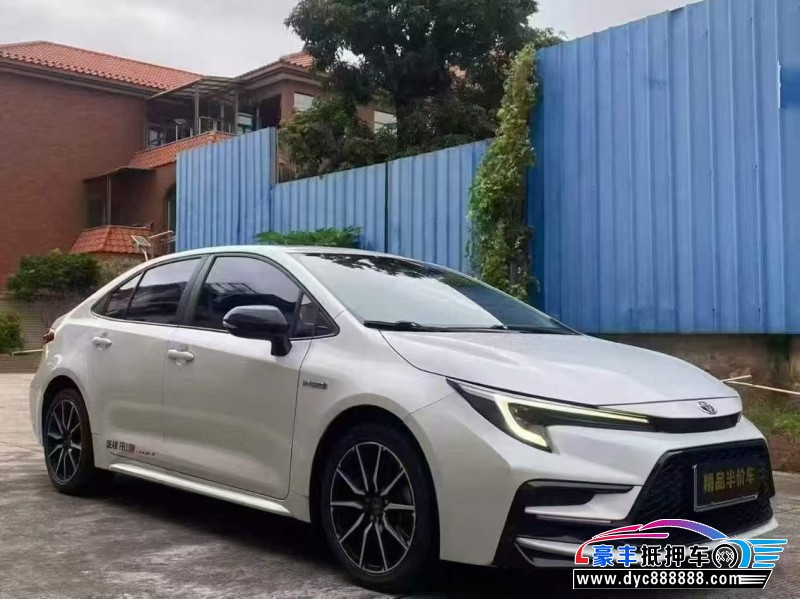 23年丰田雷凌轿车抵押车出售