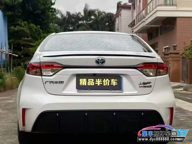 23年丰田雷凌轿车抵押车出售