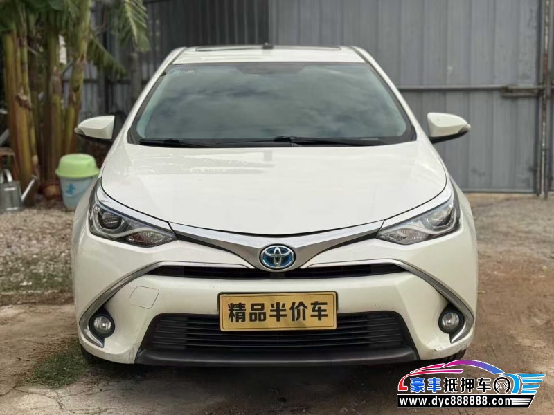 18年丰田雷凌轿车抵押车出售