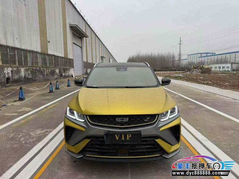 21年吉利缤越轿车抵押车出售