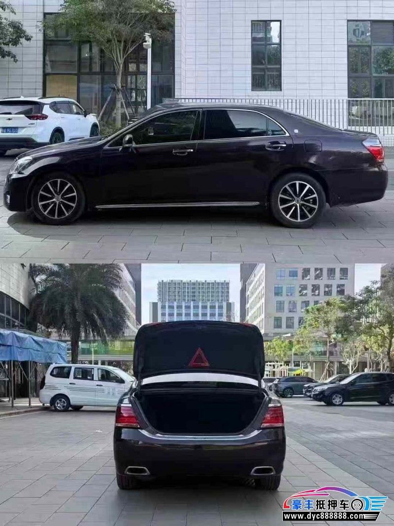 15年丰田皇冠轿车抵押车出售