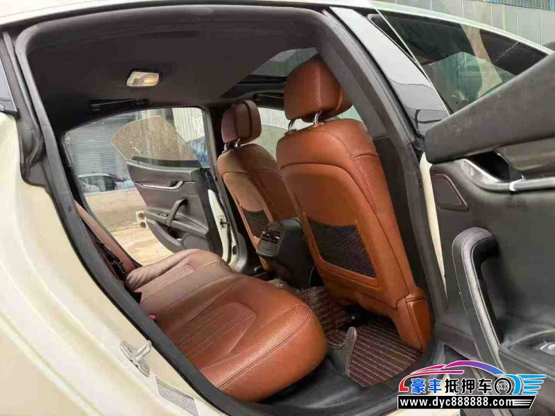 19年玛莎拉蒂Ghibli轿车抵押车出售