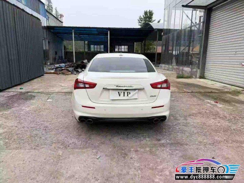 19年玛莎拉蒂Ghibli轿车抵押车出售