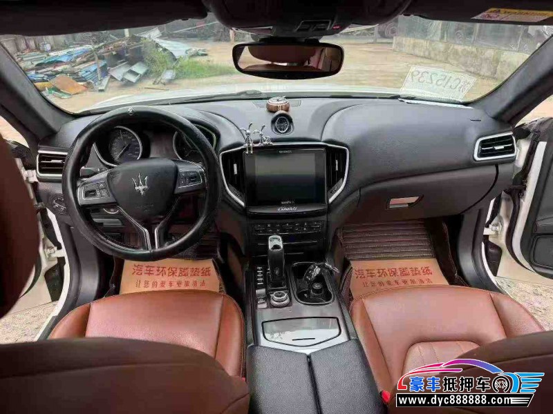 19年玛莎拉蒂Ghibli轿车抵押车出售