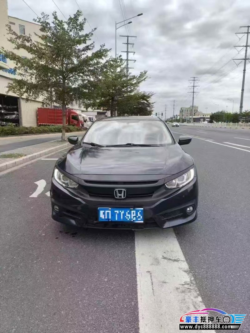 17年本田思域轿车抵押车出售