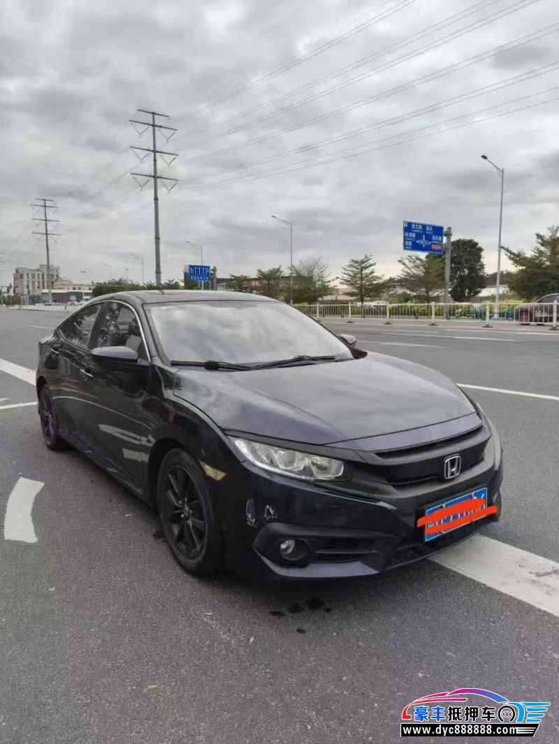 17年本田思域轿车抵押车出售