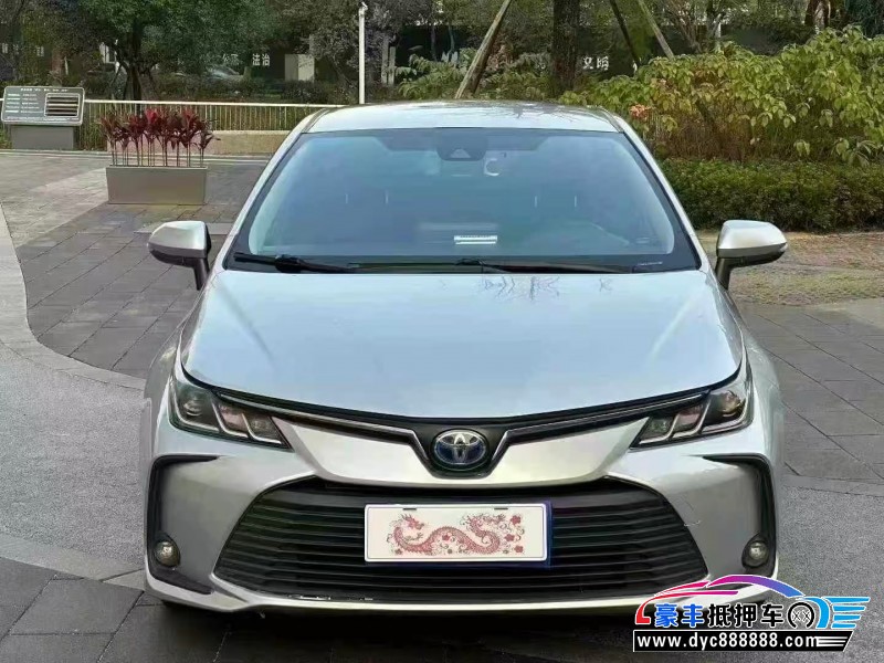 22年丰田卡罗拉轿车抵押车出售