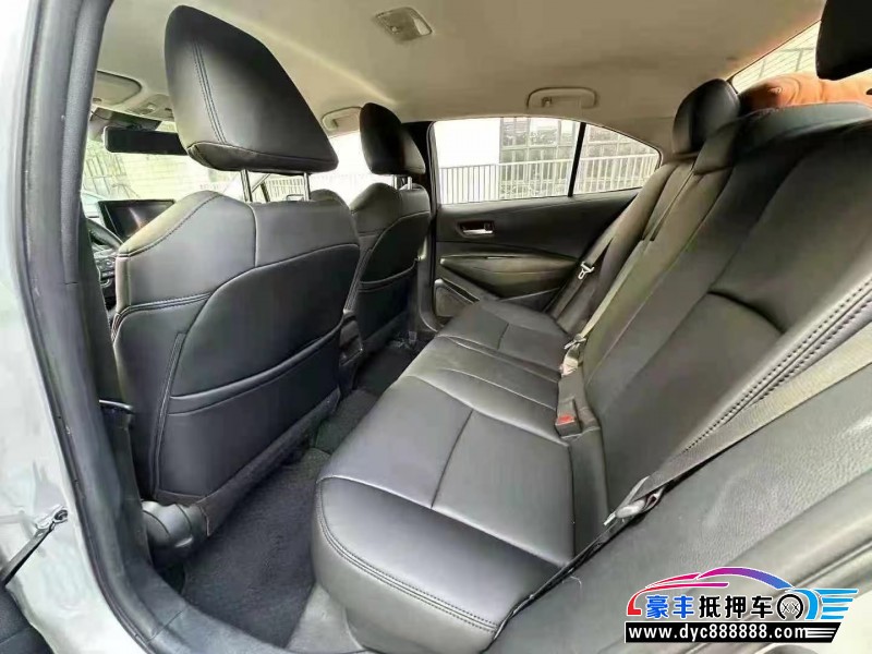 22年丰田卡罗拉轿车抵押车出售