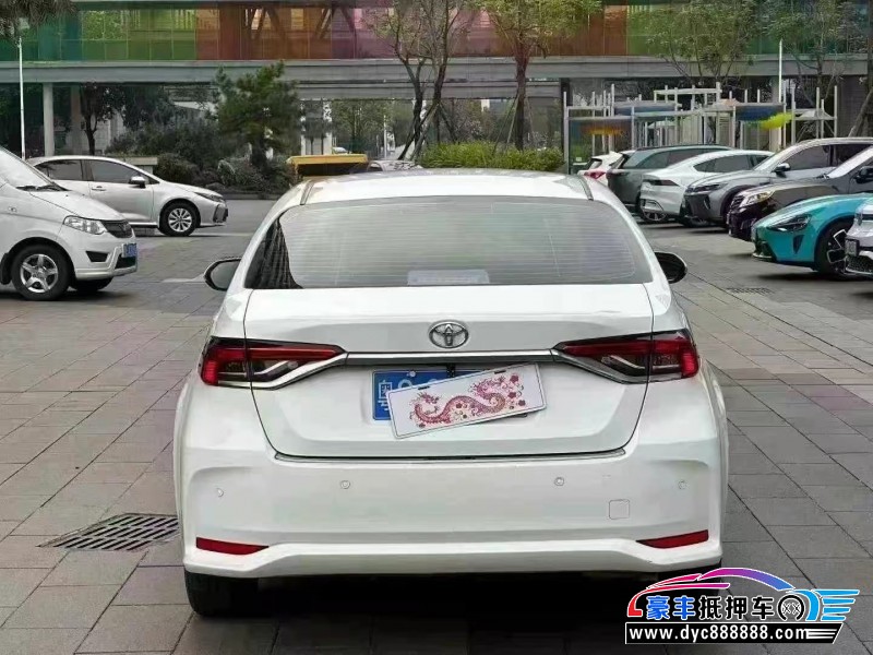 19年丰田卡罗拉轿车抵押车出售