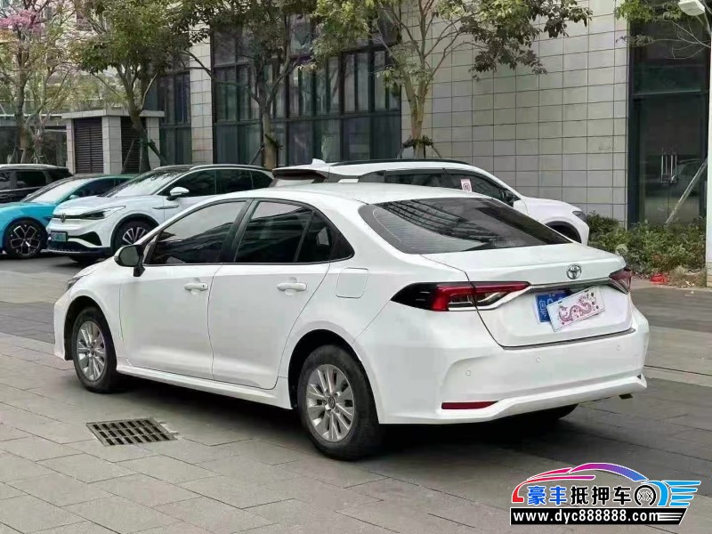 19年丰田卡罗拉轿车抵押车出售