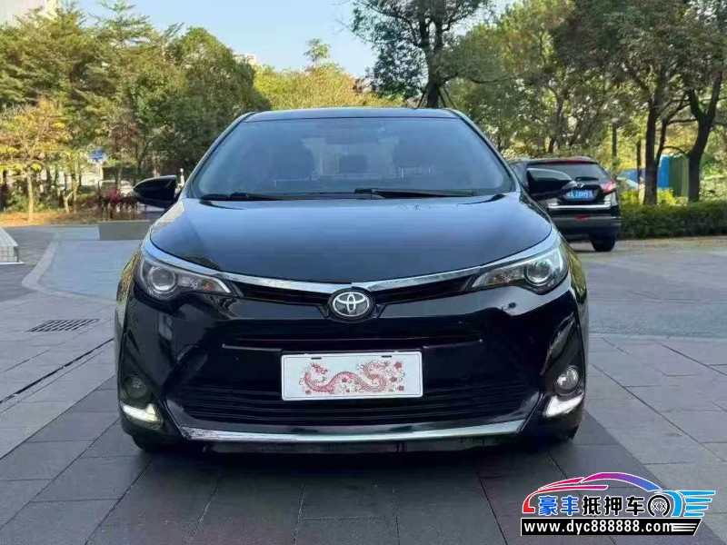 18年丰田雷凌轿车抵押车出售