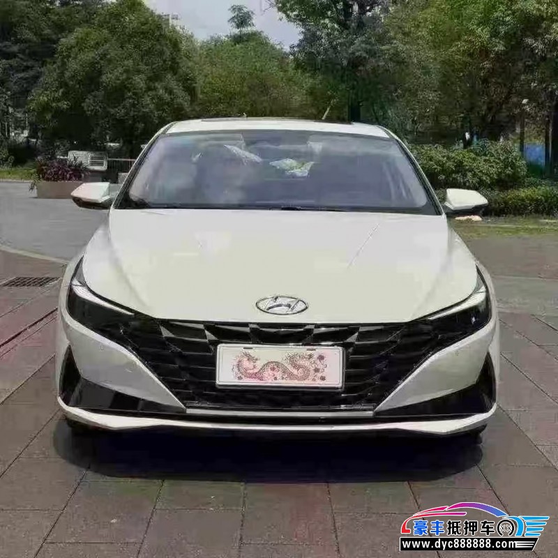 23年现代伊兰特轿车抵押车出售