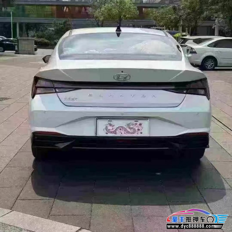 23年现代伊兰特轿车抵押车出售