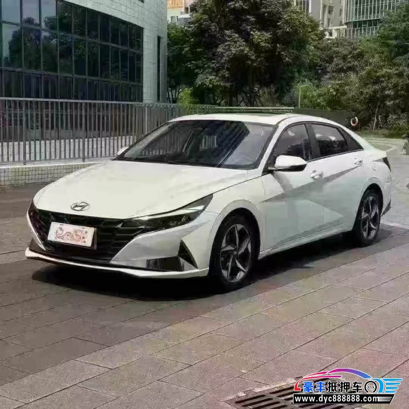 23年现代伊兰特轿车抵押车出售