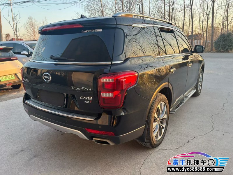 19年传祺GS8轿车抵押车出售