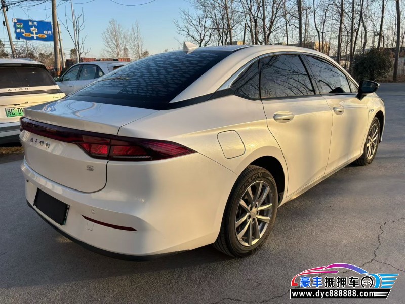 24年埃安魅S580轿车抵押车出售