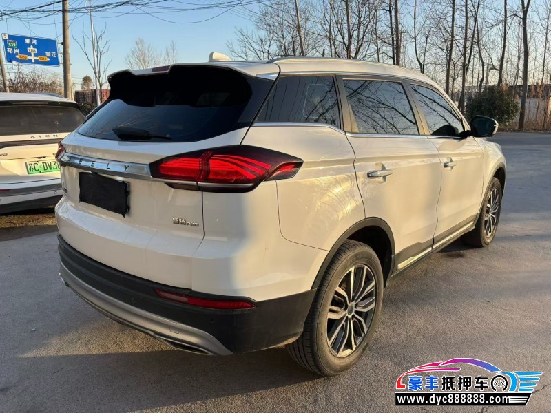 20年吉利博越轿车抵押车出售