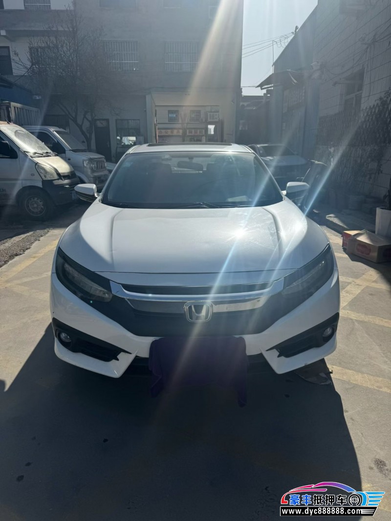 18年本田思域轿车抵押车出售