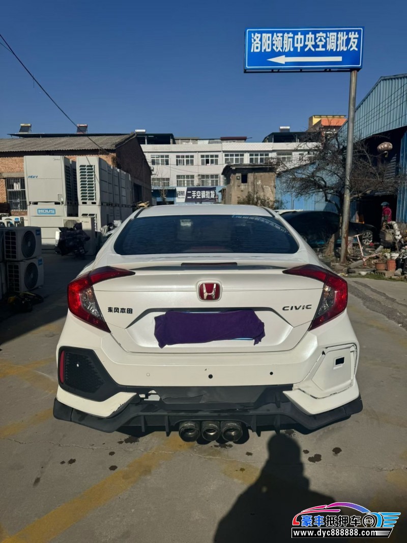 18年本田思域轿车抵押车出售