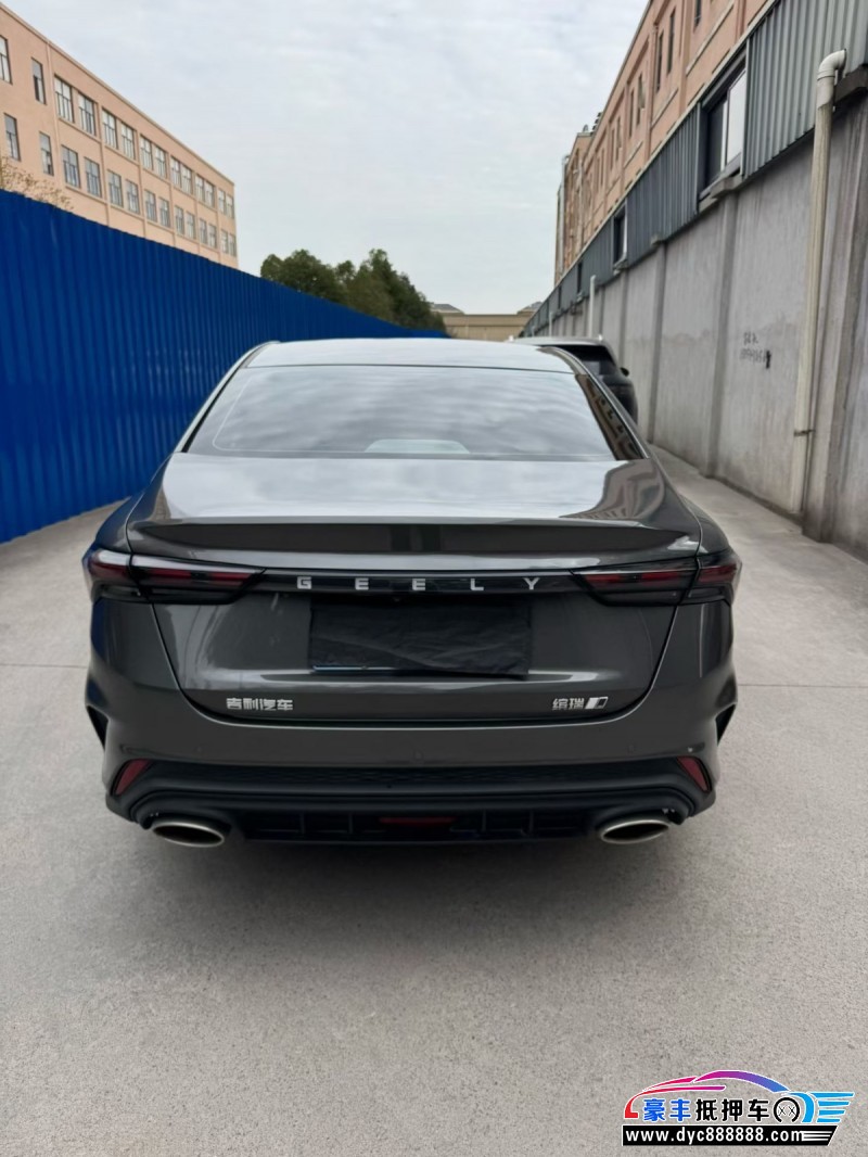 23年吉利缤越轿车抵押车出售