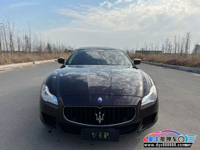 16年玛莎拉蒂总裁轿车抵押车出售