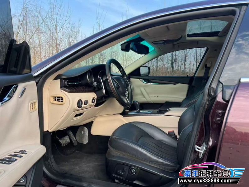 16年玛莎拉蒂总裁轿车抵押车出售