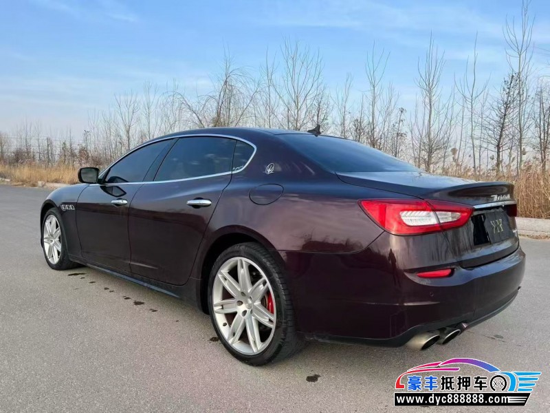 16年玛莎拉蒂总裁轿车抵押车出售