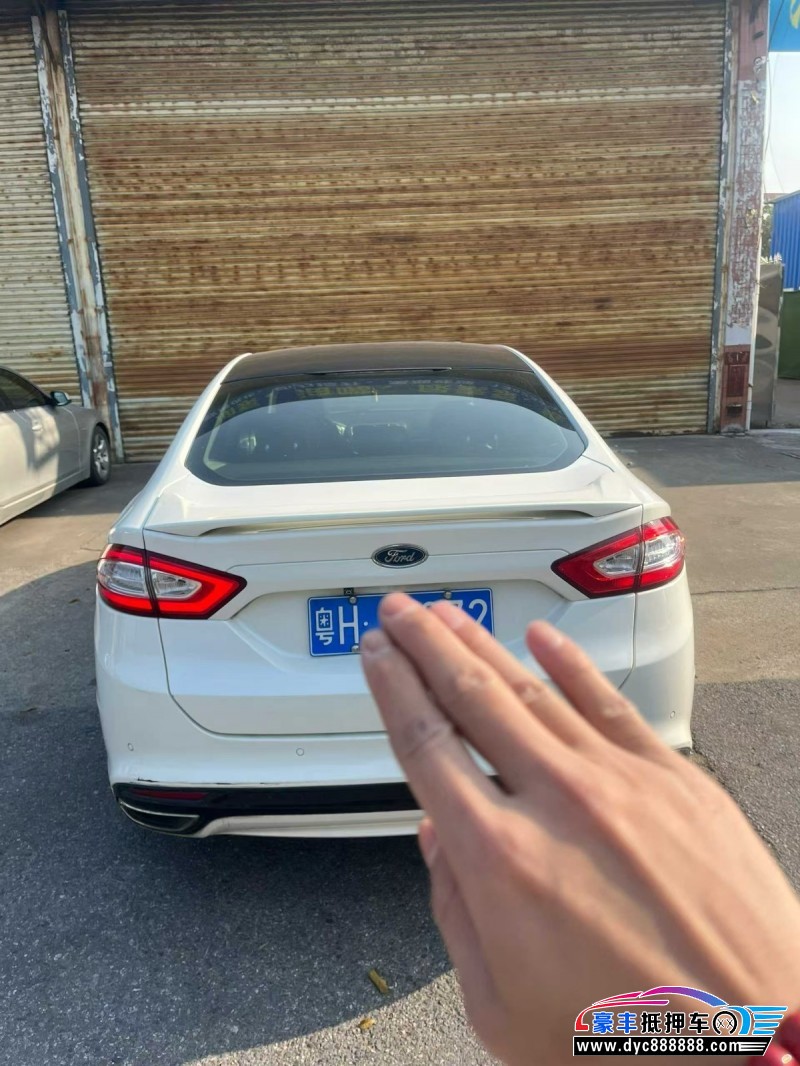 16年福特蒙迪欧轿车抵押车出售