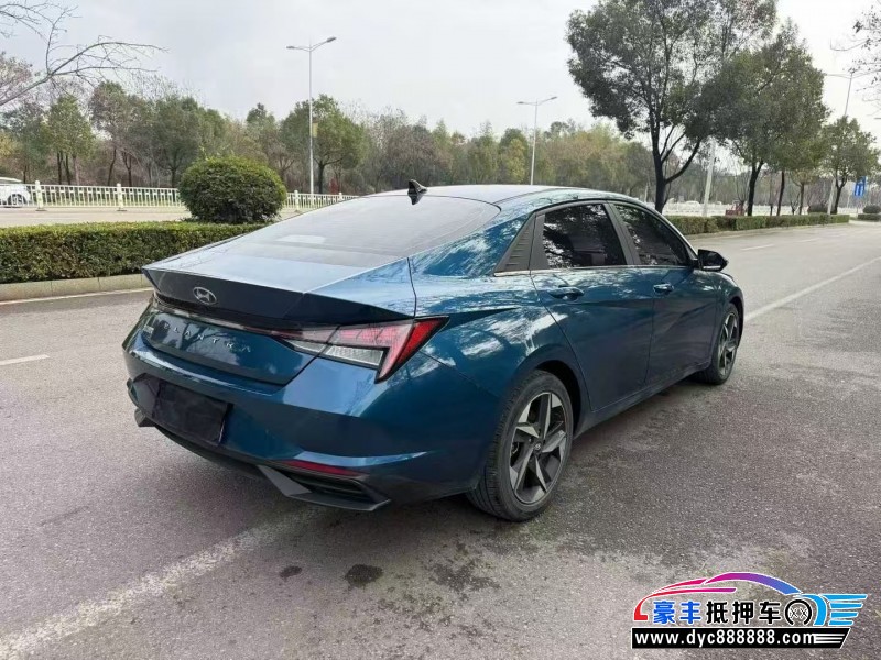 22年现代伊兰特轿车抵押车出售