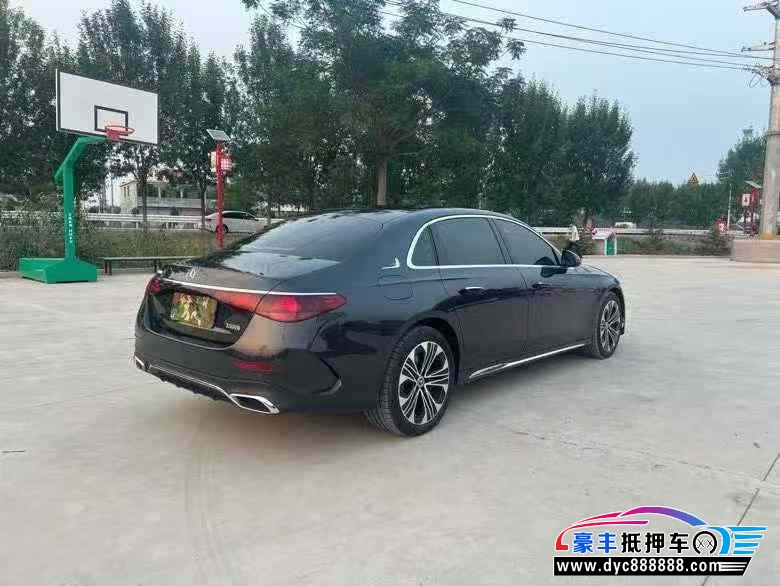 24年奔驰E轿车抵押车出售